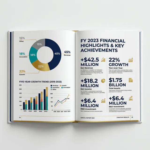 Geschäftsbericht Design