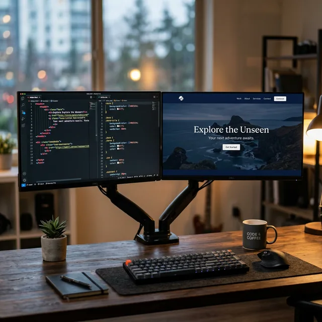 Frontend-Entwicklung – Code und Live-Vorschau